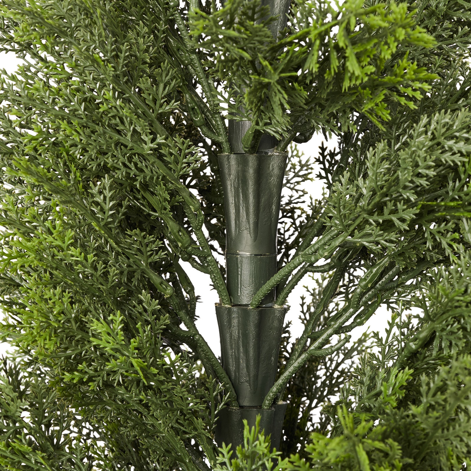 Artificial Cedar Topiary Trees Set Of 2 For Garden Patio Decor_voghion.com